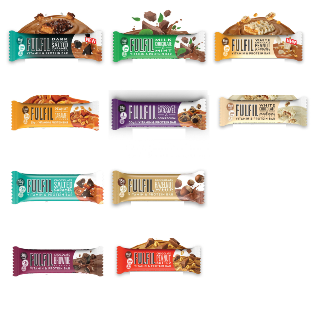

RB Fulfil Protein Bar w Vitamins / Healthy Snack Energy Not Quest