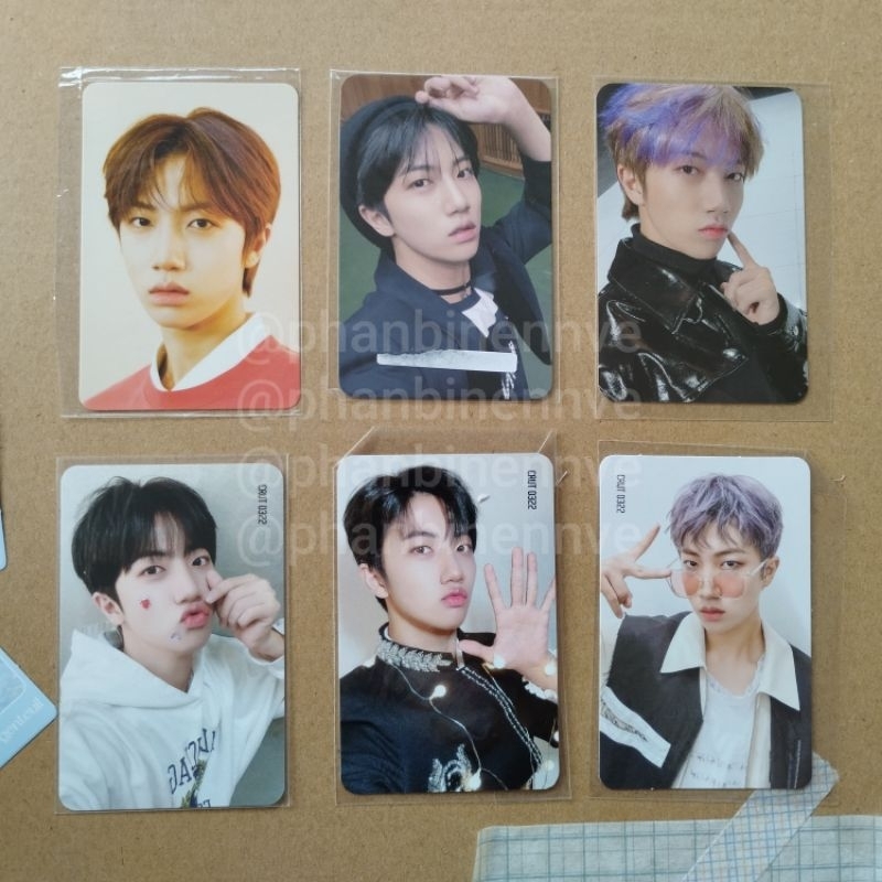 Photocard / PC Album Event Streaming Fancafe | CRAVITY - Wonjin