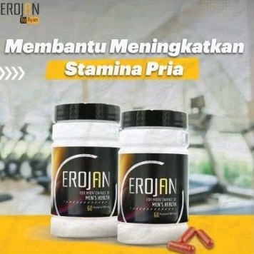 EROJA ASLI ORIGINAL BOOSTER STAMINA PRIA HORMON TESTOSTERON BPOM ASLI 100%