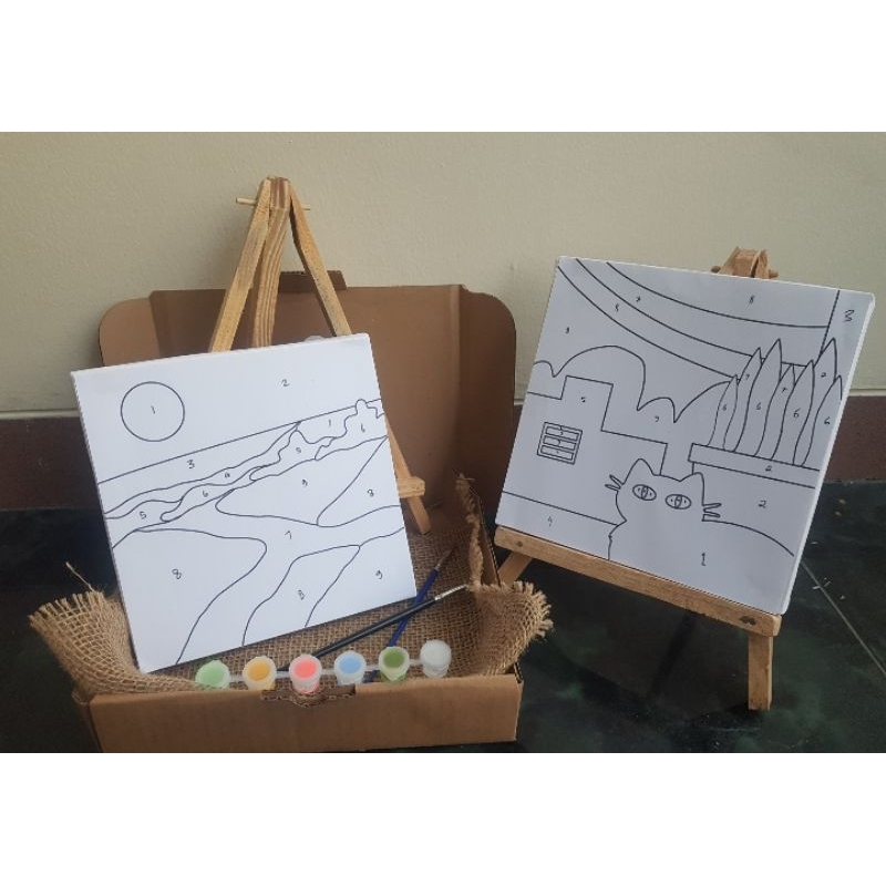 

Hampers Painting by Number