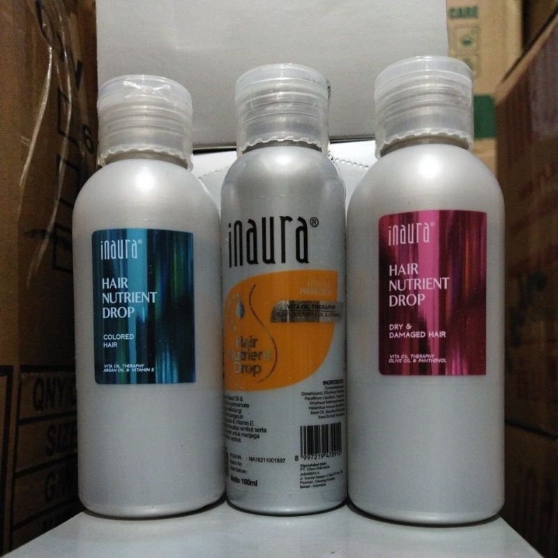 Inaura Hair Nutrient Drop Dry & Damage Hair /Vitamin Rambut Inaura / Hair Nutrient