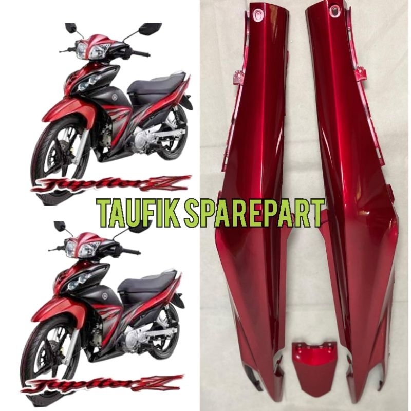 Body Samping Jupiter Z Robot 2010/2011 Warna Merah Marun Semi Original
