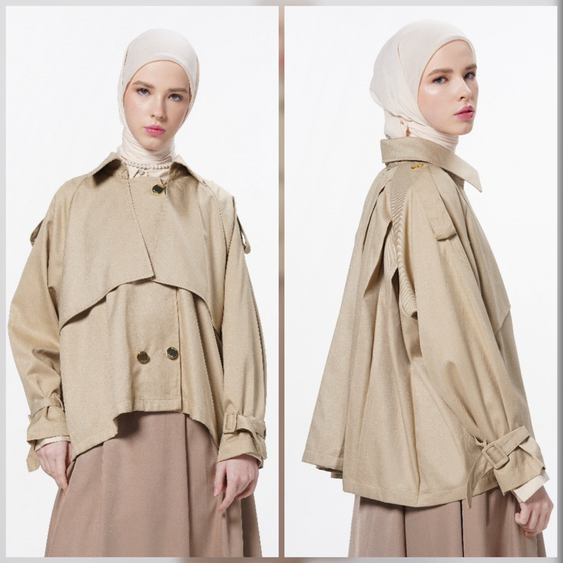 ALEZA - IRENE OUTER LATTE || jaket wanita