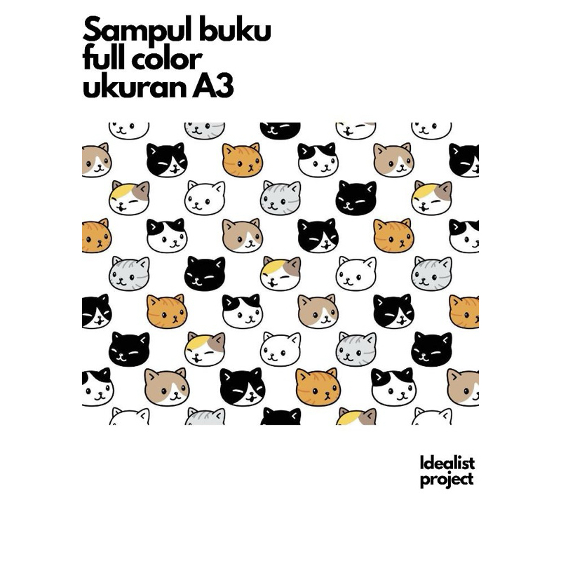 

sampul aesthetic motif kucing