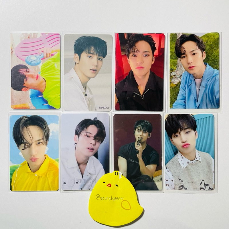 PHOTOCARD MINGYU HMV ATTACCA TEENAGE GREEN SECTOR17 HENGGARAE