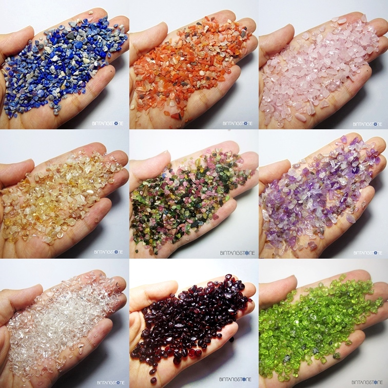 Pasir Kerikil Batu Kristal Asli Crystal Untuk Isian Parfum Stone Healing 5 Gram Batu Alam Natural Ba