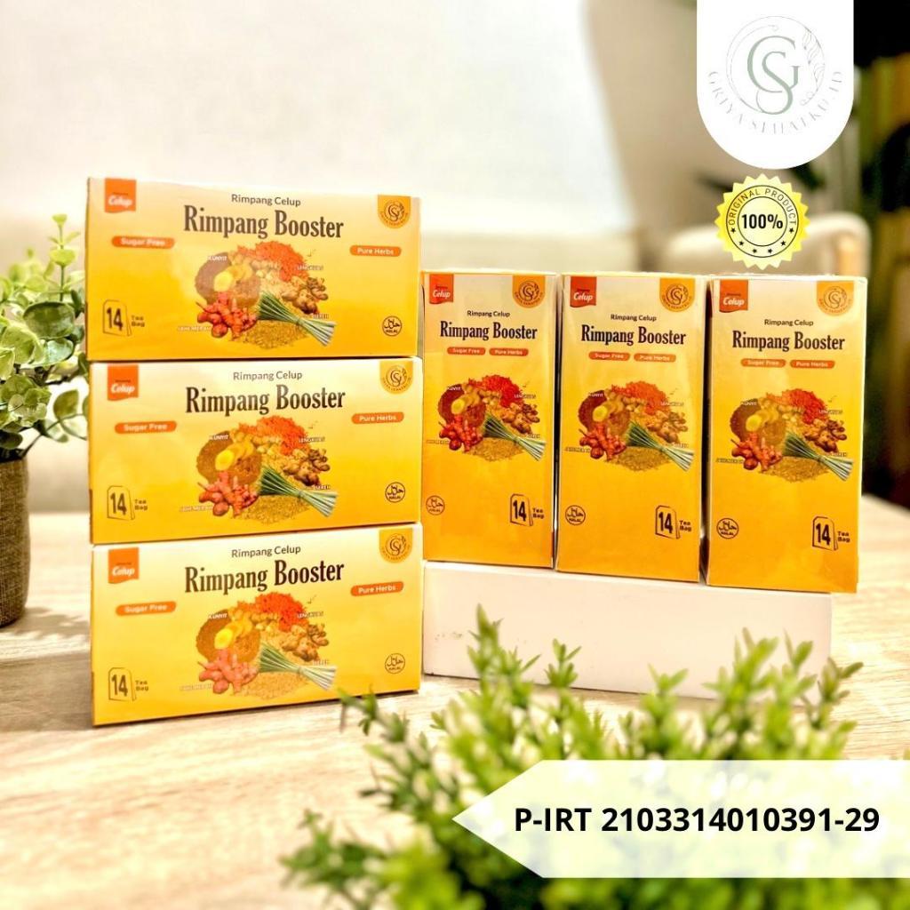 

paket 6 box Rempah celup Rimpang Booster | JSR | IMUNITAS TUBUH 100% Rempah murni
