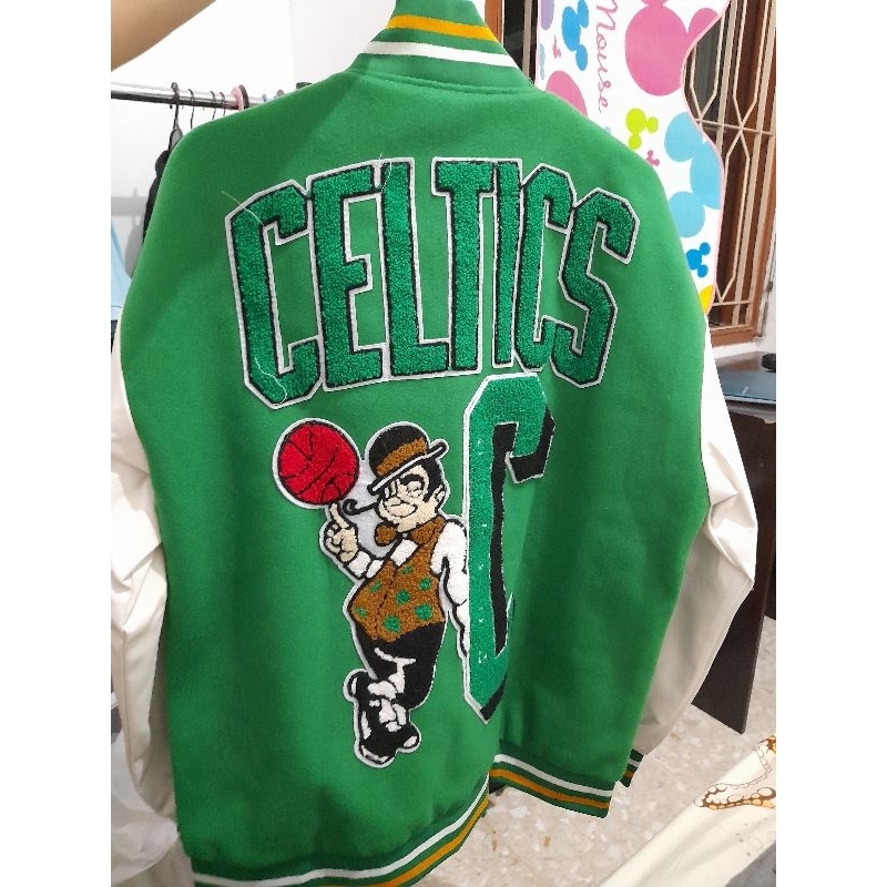 Jacket Green Celtics ld 62 p 70 cm