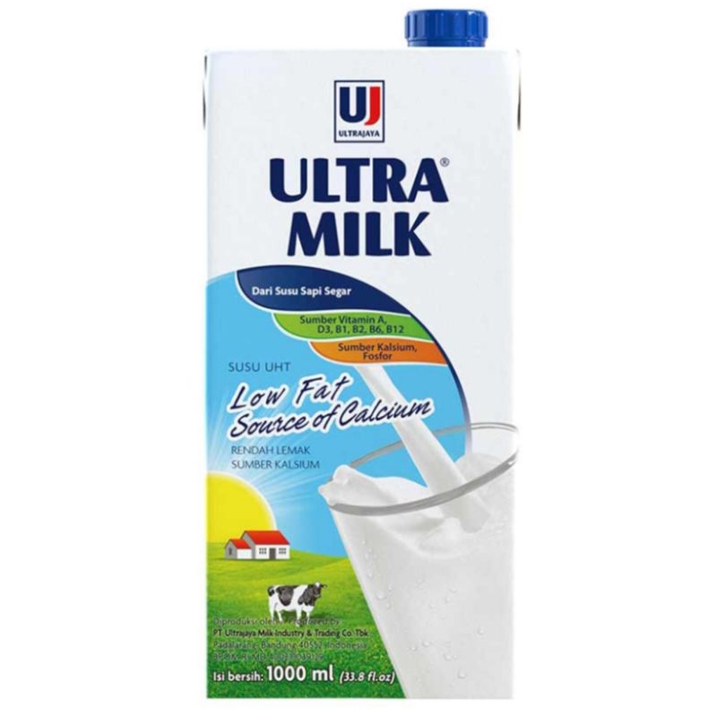 

Ultra Milk uht Low Fat Plain 1Liter