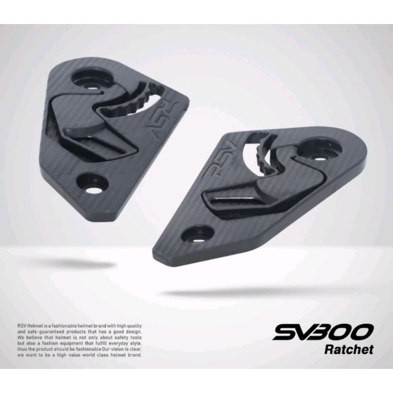 RACHET RSV SV300 & NEW WINDTAIL ORIGINAL | KUPINGAN KACA HELM RSV SV300 NEW WINDTAIL SV500 FF500 FFS