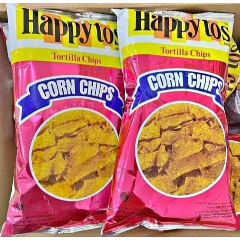 

happy tos chips merah viral 140 gram exp/2025