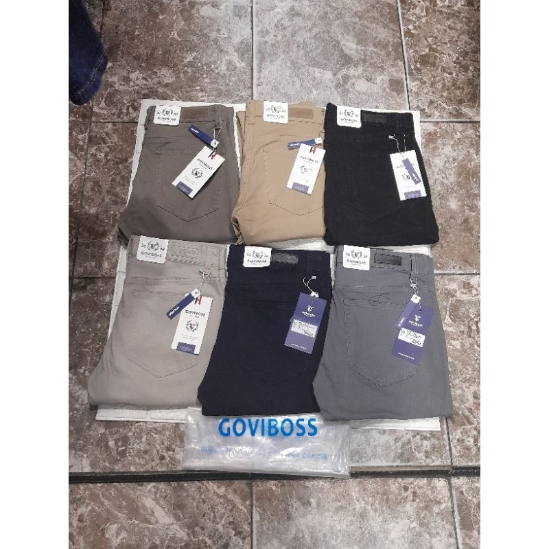 celana panjang pria chino Slim Fit original import