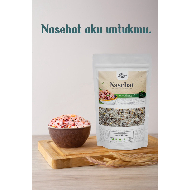 

Nasehat (Nasi Enak dan Sehat)/ Sangat rendah kalori/ sagat tinggi serat