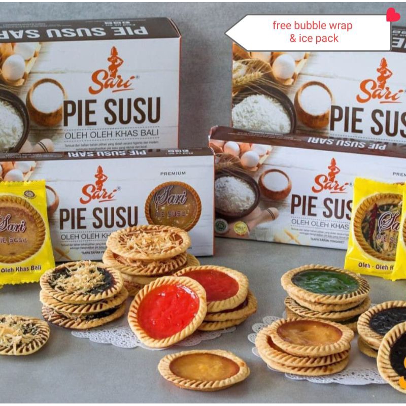

Pie susu sari pia susu sari bakpia sari oleh oleh bali kuliner bali snack bali jastip bali