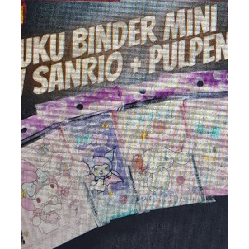 

buku binder mini sanrio