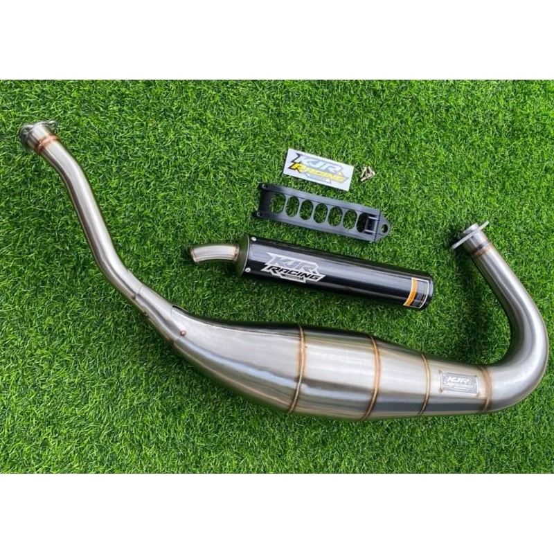 KNALPOT NINJA R RR SS MODEL PRESS MEDIUM COBRA ORIGINAL KJR INDONESIA