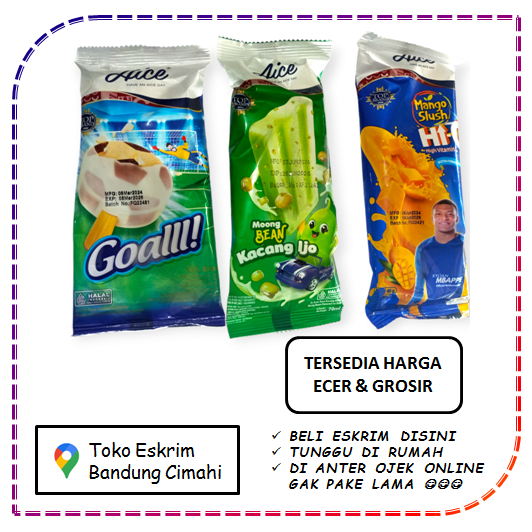 

Es Krim Ice Cream Eskrim Aice Mango Slush Mangga Moong Bean Kacang Hijau Goal Bandung Cimahi