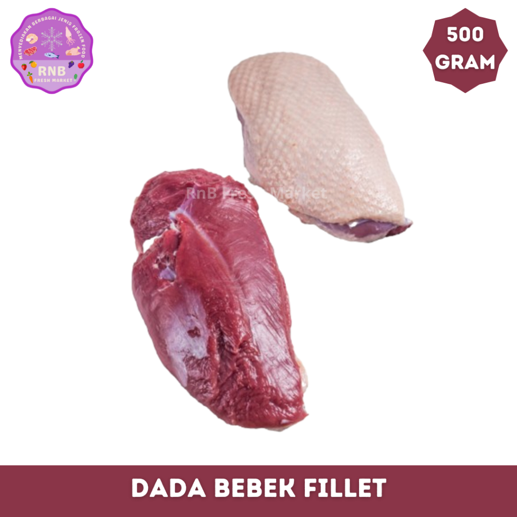 

Dada Bebek Fillet Netto 500 Gram