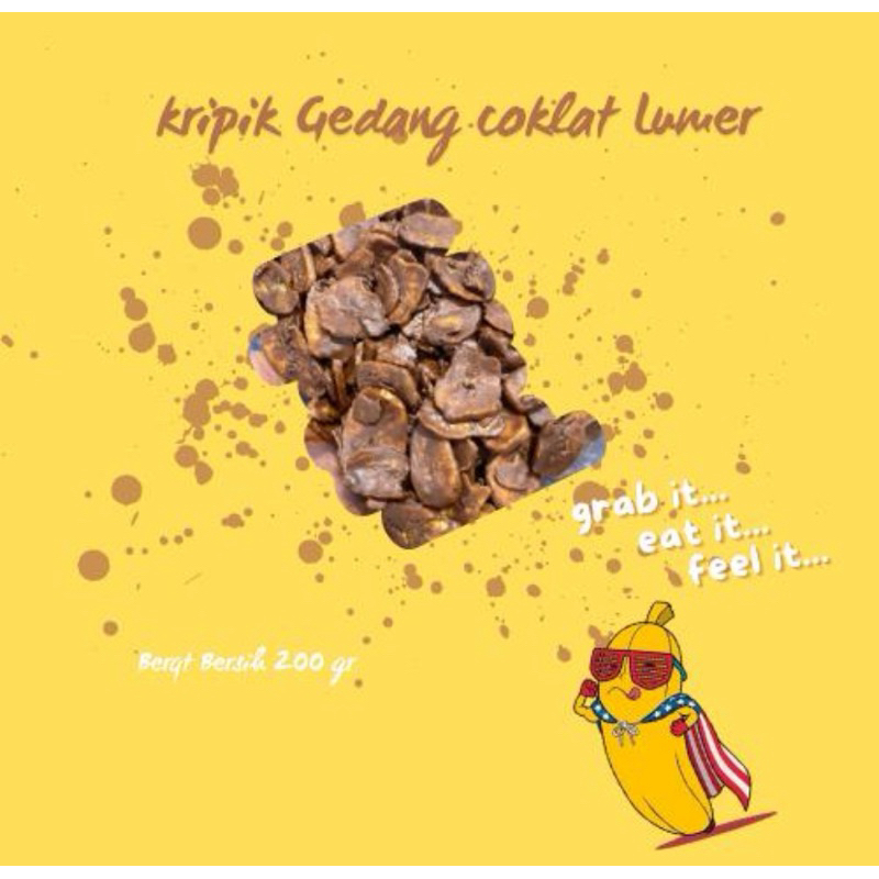 

KRIPIK GEDANG LUMER COKLAT | BERAT BERSIH 200 GRAM
