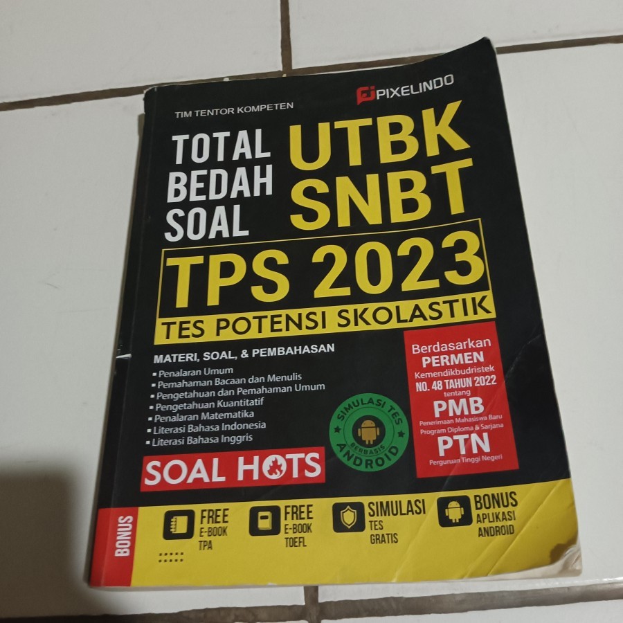 Buku Total Bedah Soal UTBK TPS 2023