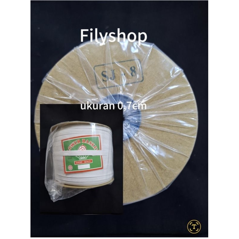 karet elastik SJ-8 karet scruncie karet kolor