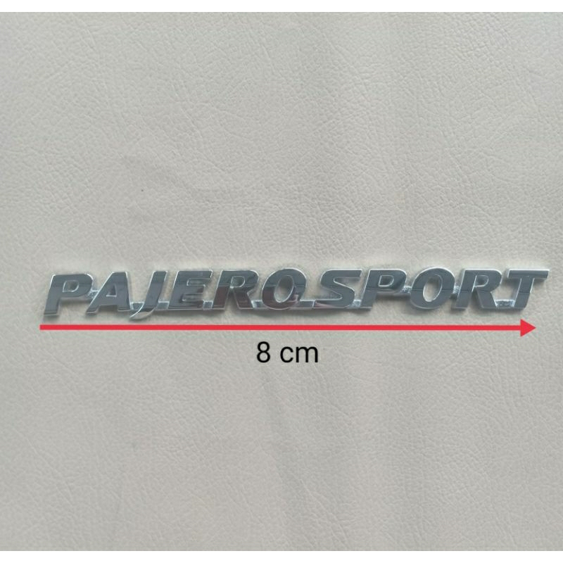 Emblem Tulisan Pajero Sport