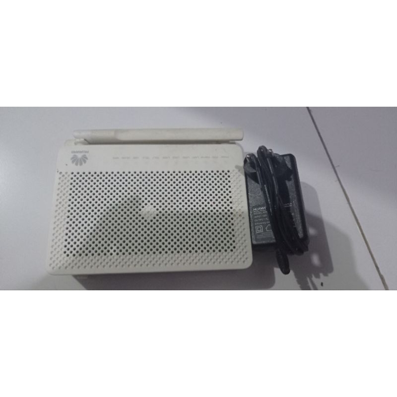 modem huawei hg8245h5 + adaptor (bekas)