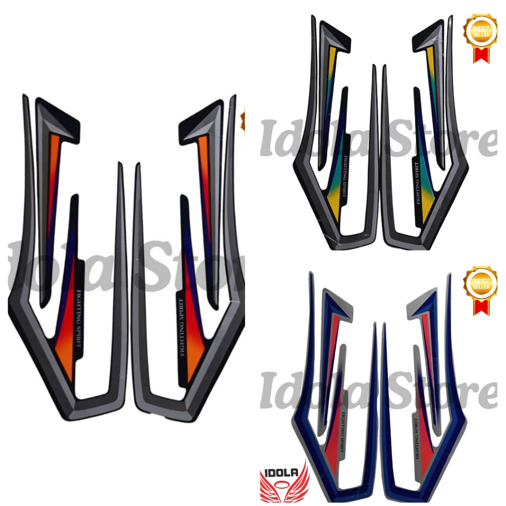 Stiker Striping Standart  RX KING 2001 Standar | List Stiker Yamaha Rx King 2001