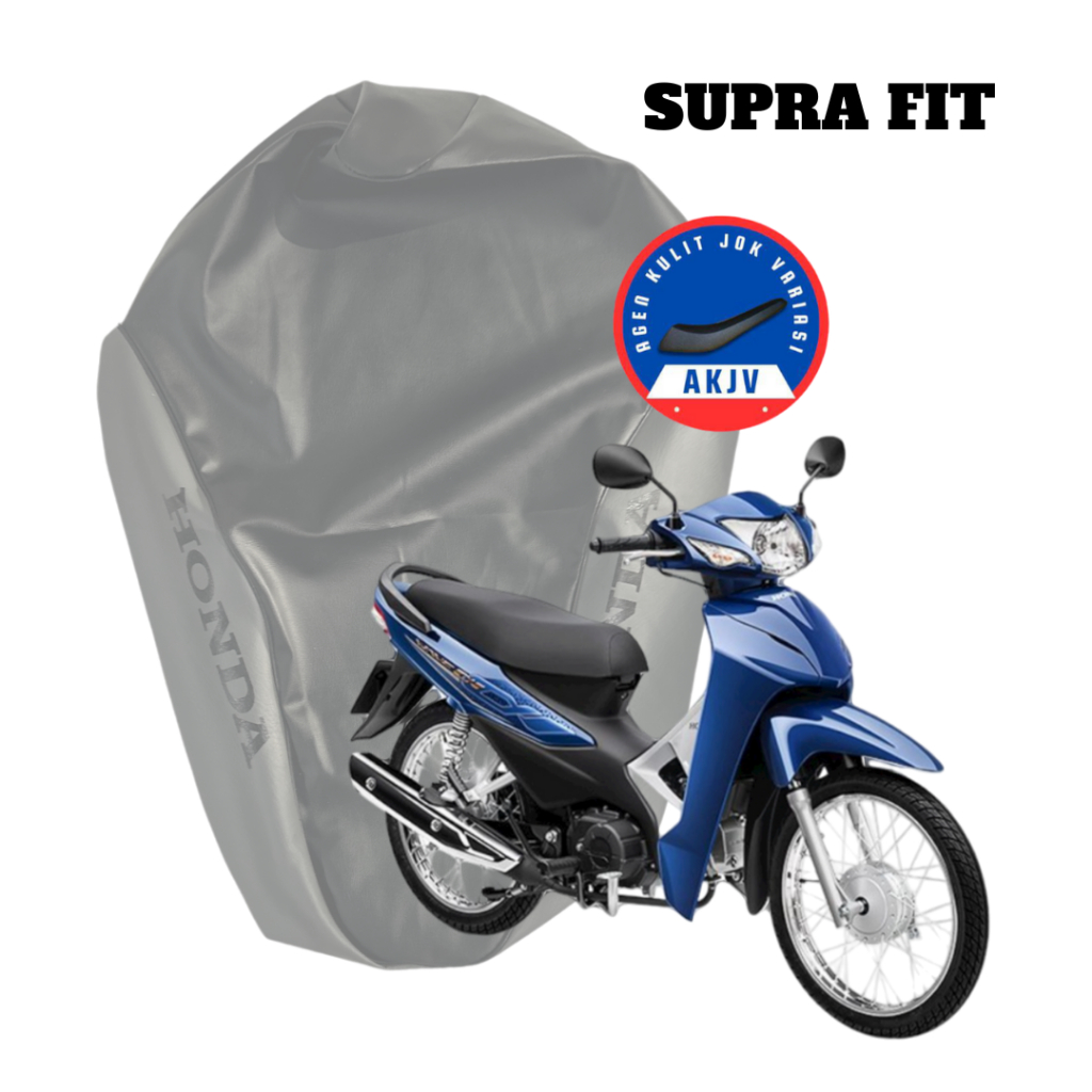 kulit jok motor SUPRA FIT/SUPRA FIT NEW/SUPRA FIT LAMA (bahan original)