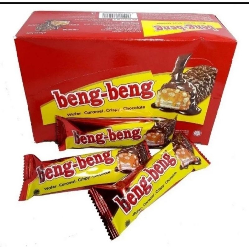 

Beng beng 25gr wafer caramel isi 3