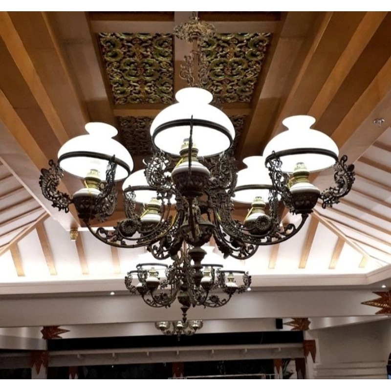 LAMPU GANTUNG HIAS ANTIK jawa betawi CABANG 5