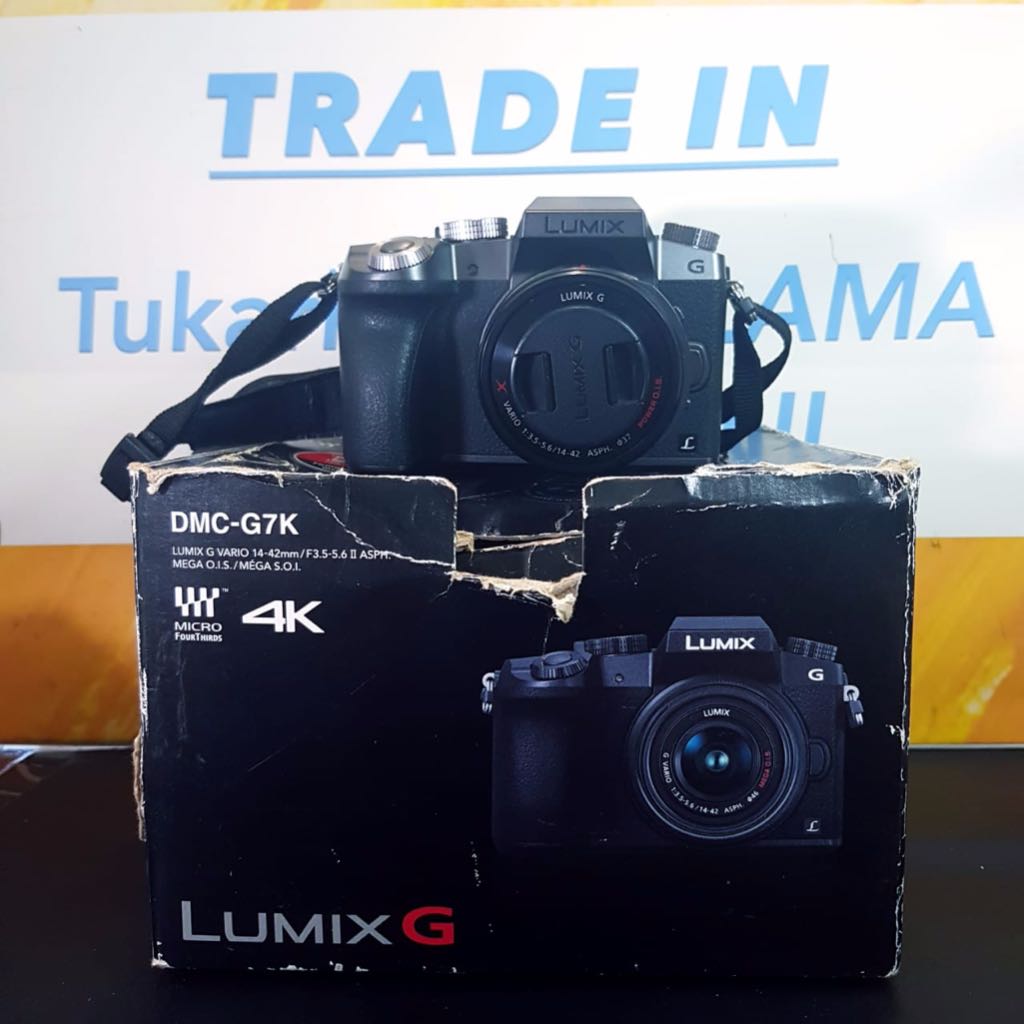 Panasonic Kamera Lumix DMC-G7K Second Bekas