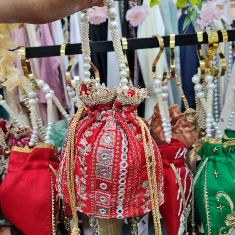 Potli India / Tas pesta India / Tas India / Clutch India