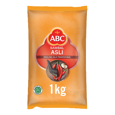 

ABC Saus Sambal Asli Refill Kemasan 1KG
