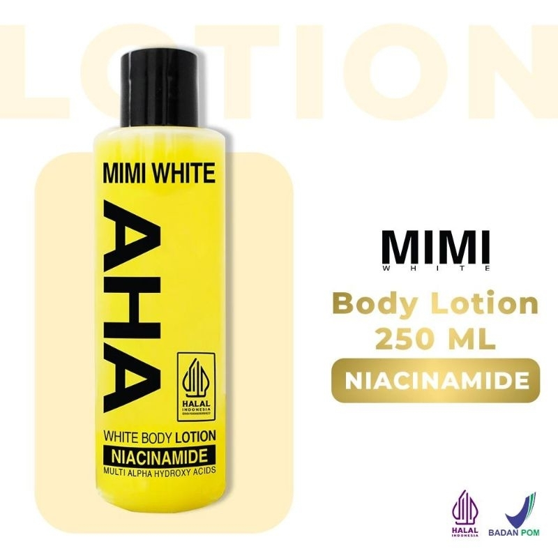 MIMI WHITE AHA BODY LOTION