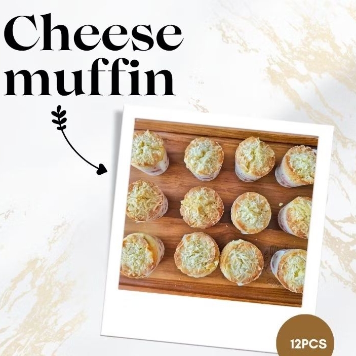 

Cheese muffin / muffin keju isi 12pcs