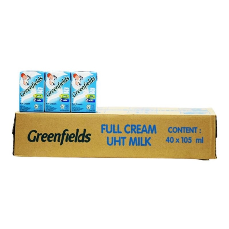 

greenfields susu uht full cream 40x105ml