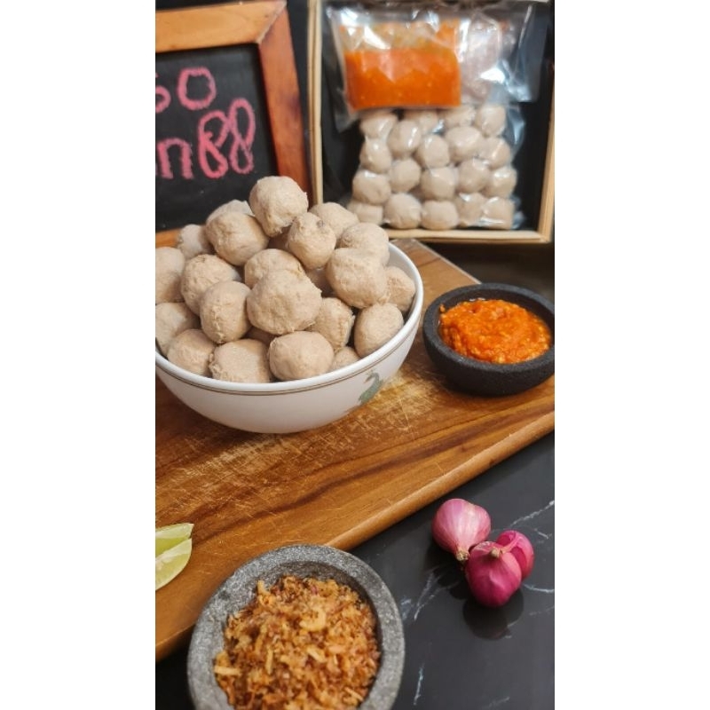 

paket bakso sapi family pack / baso sapi instant