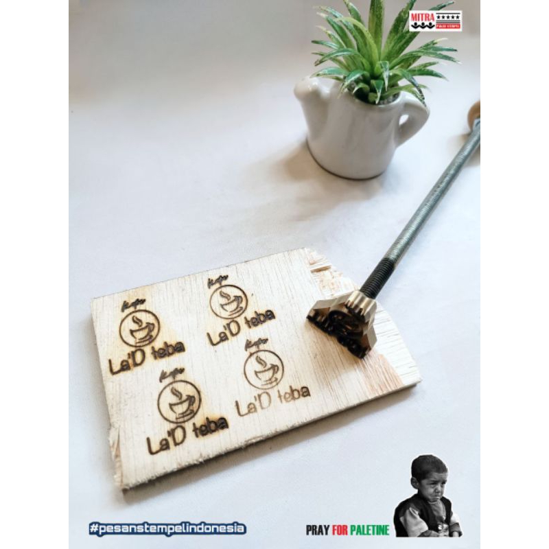 

Hot stamp kayu triplek stempel bakar hotstamp