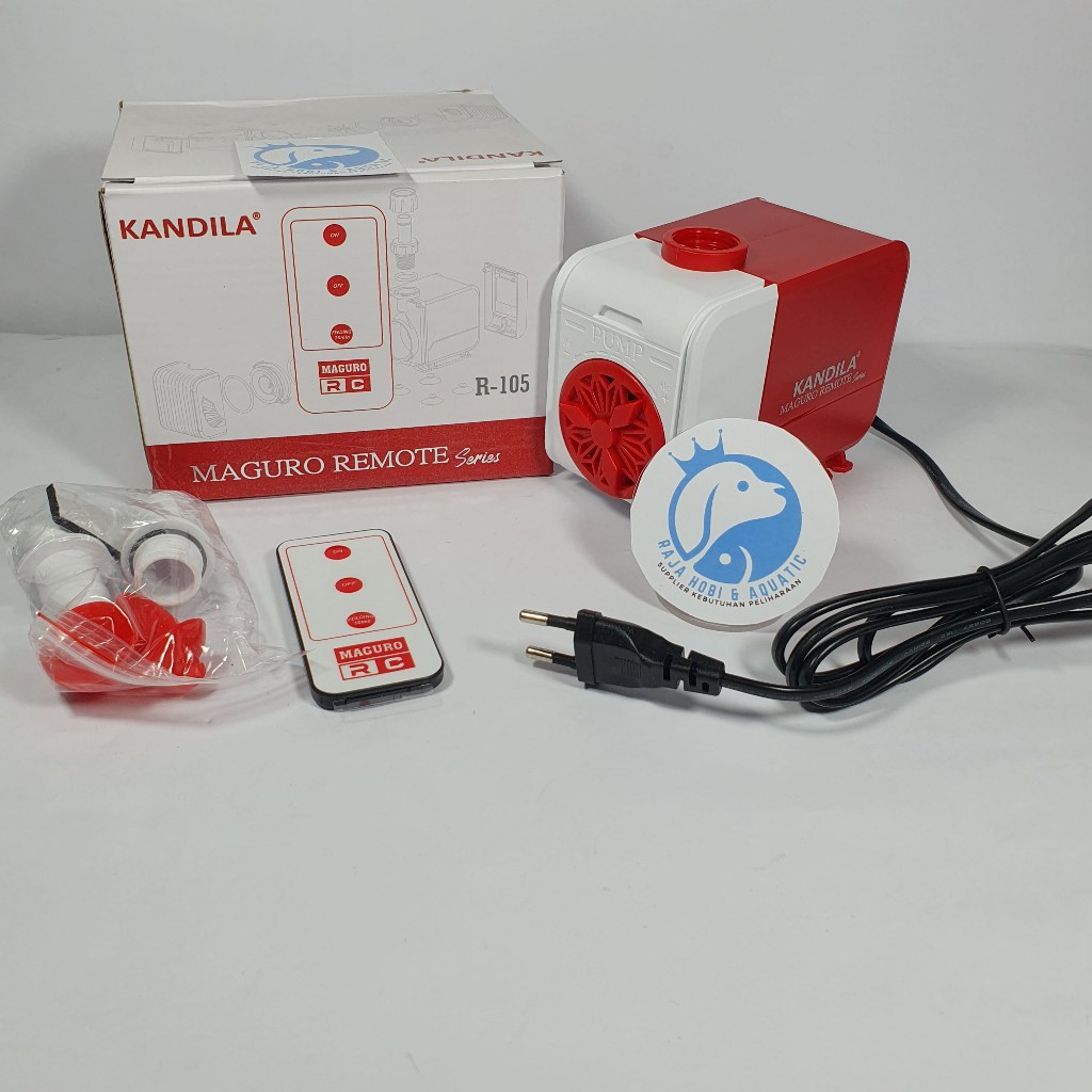 KANDILA MAGURO REMOTE R 105 REMOT POMPA AIR CELUP KOLAM AQUARIUM AKUARIUM POMPA OTOMATIS REMOTE CONT