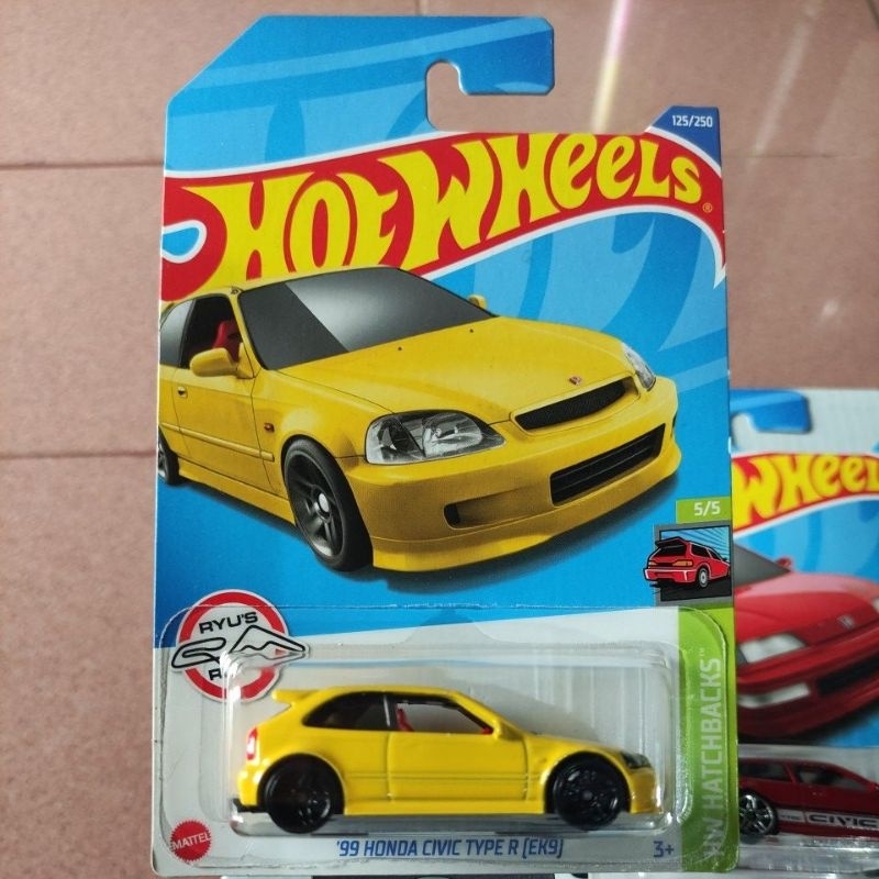 HOT WHEELS 99 HONDA CIVIC TYPE R (EK9) / HW HATCHBACKS