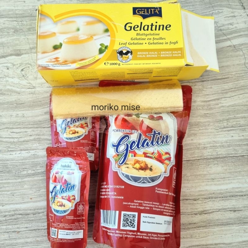 

gelatin sheet / gelita gelatin HALAL lembaran