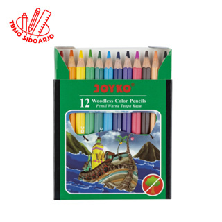 

TBMO Color Pencil / Pensil Warna Joyko CP-107 / 12 Warna