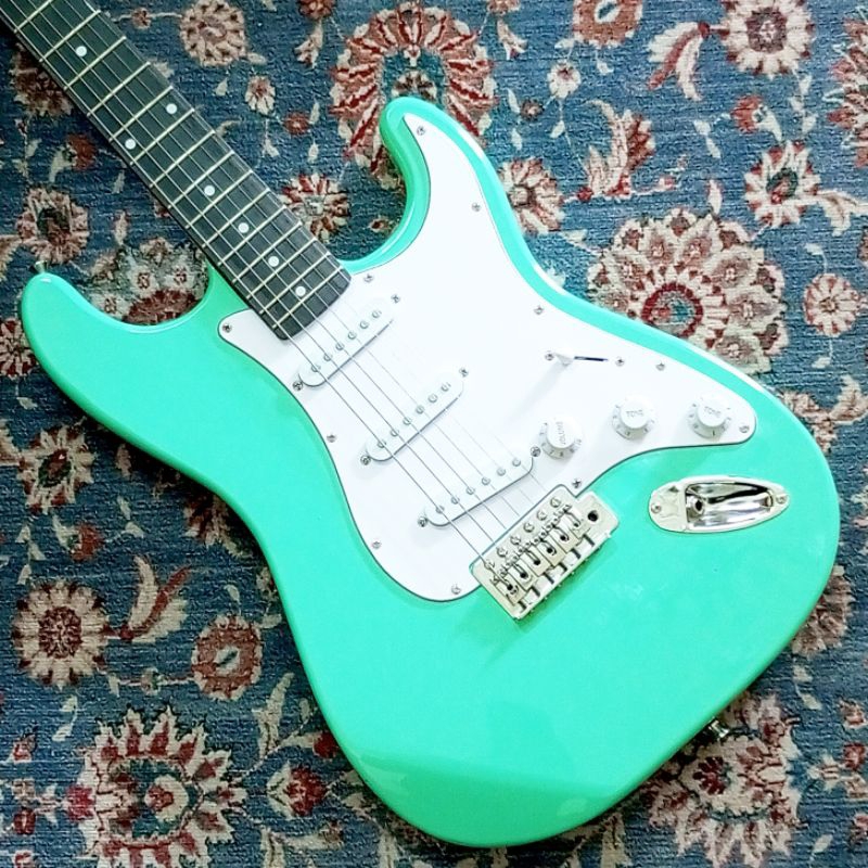 Gitar Elektrik Stinger Stratocaster SST10 Green