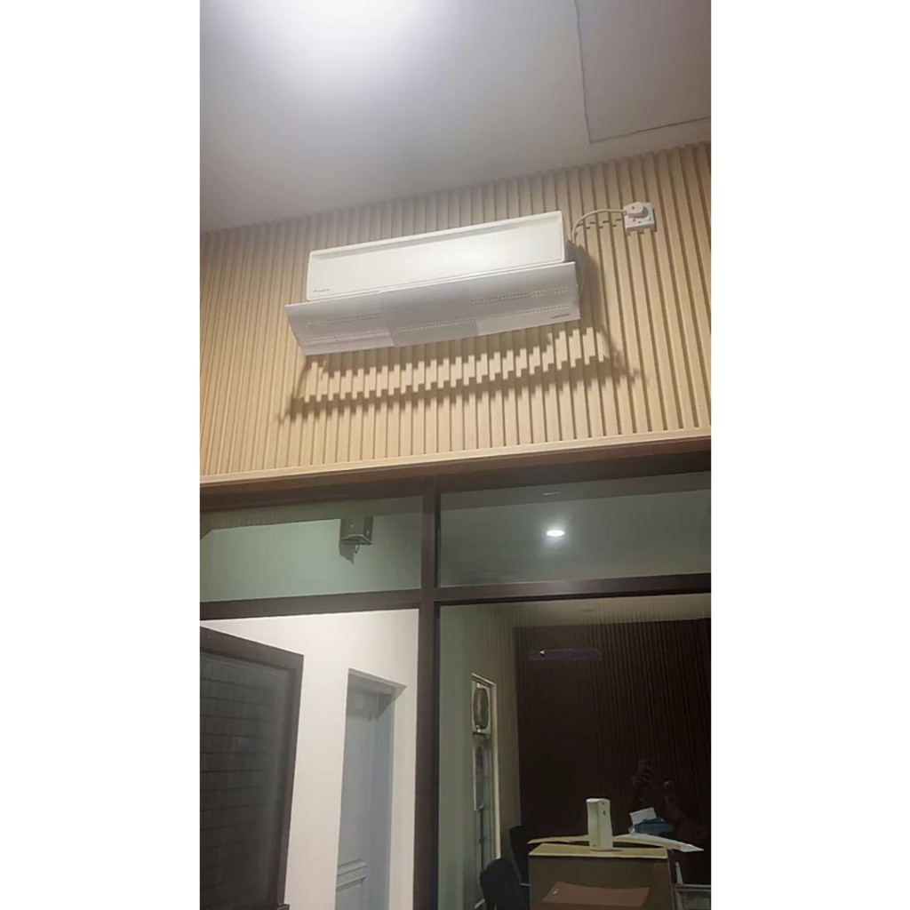 2PK 1-1.5 PK Reflector/Reflektor/Acrylic/Akrilik/Penahan Angin/Talang AC/Air Screen Cover 113x16cm