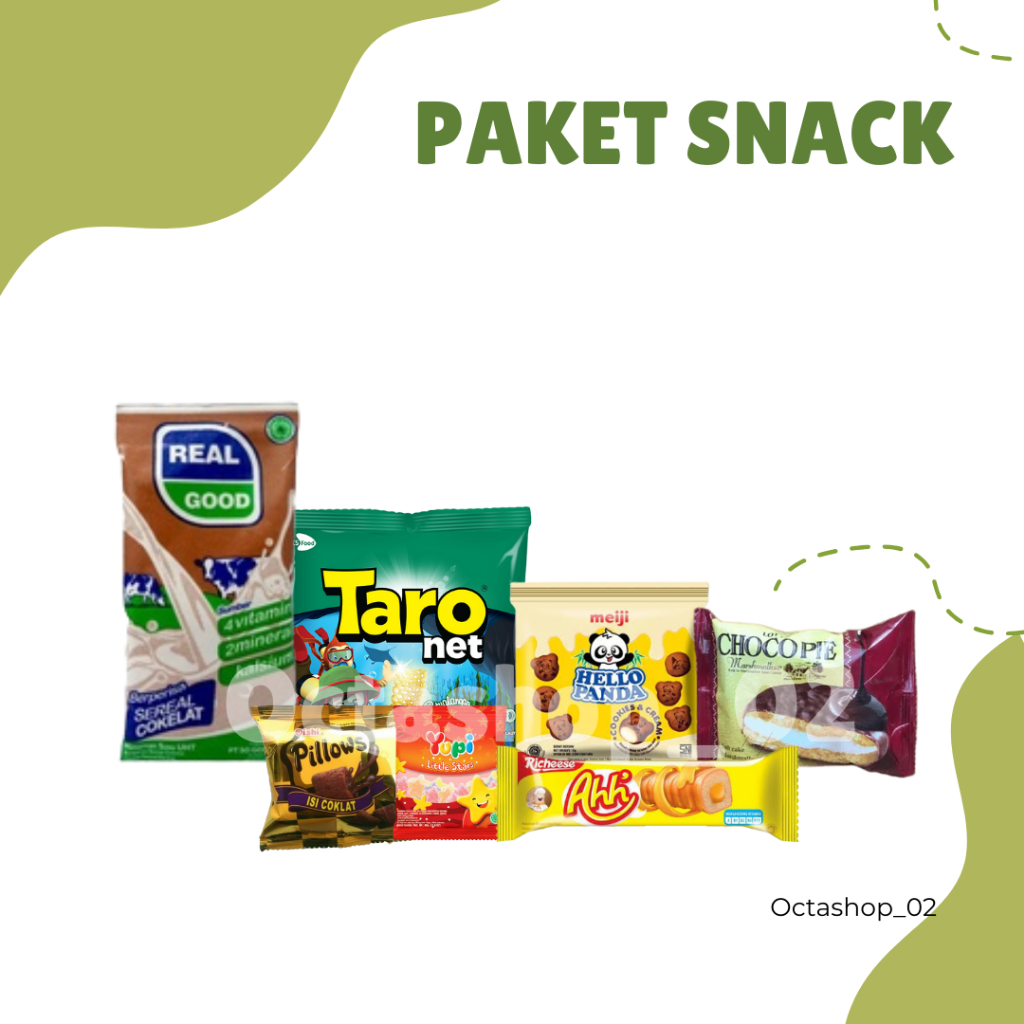 

Paket snack ulang tahun/Hampers Snack/Gift Snack