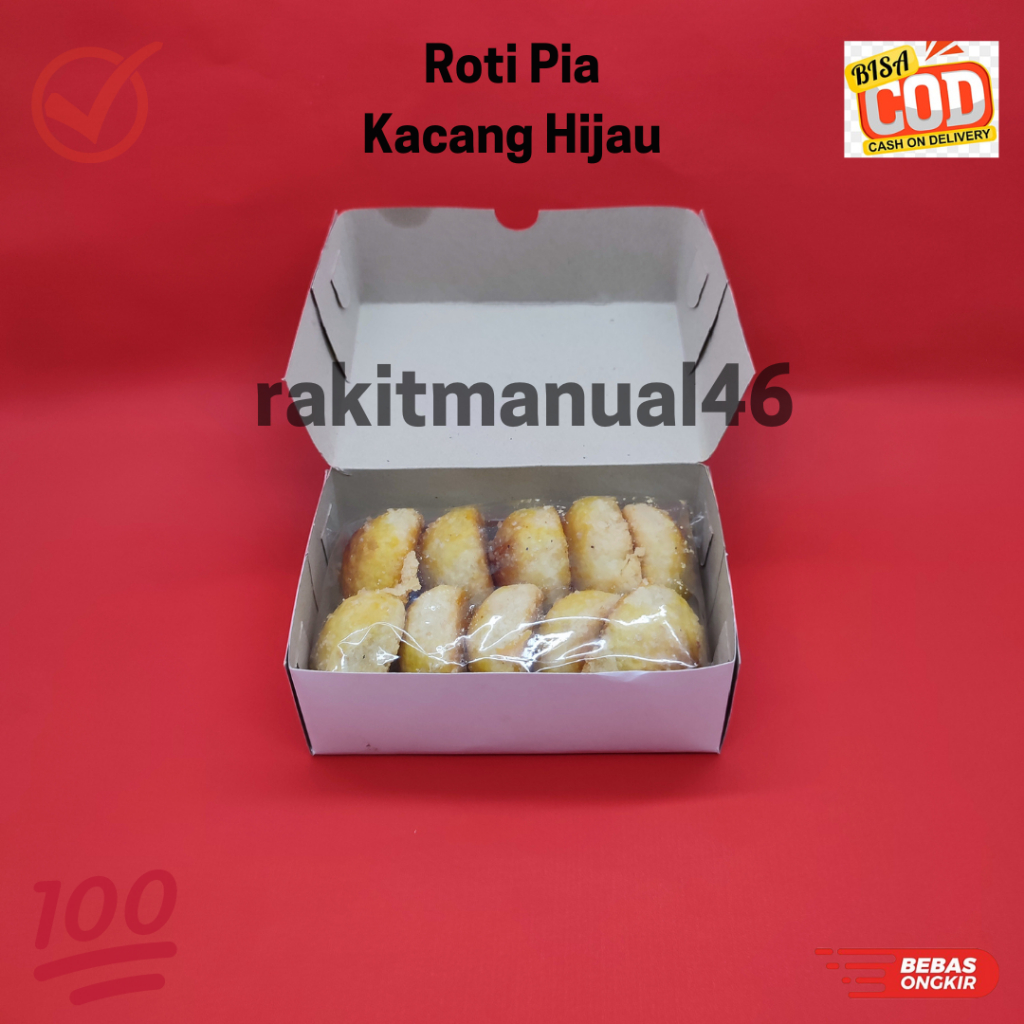 

Bakpia ( Bakpia Kering ) Isi 10 Biji Khas Termurah B