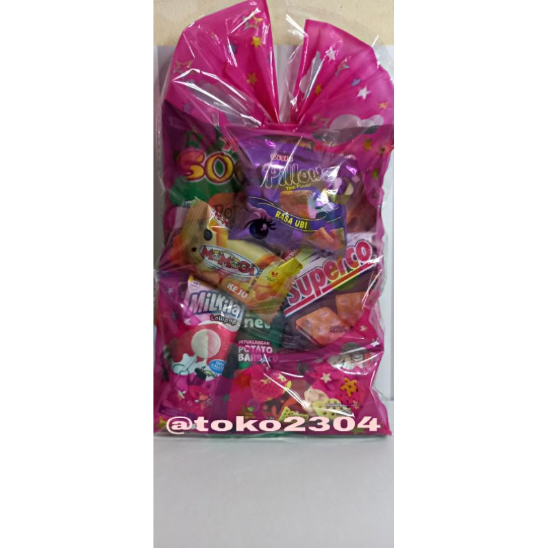

paket snack ulang tahun/paket snack ultah/snack murah /hampers17an/snack lebaran