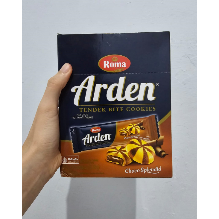 

Roma Arden Biskuit Choco Cookies Coklat (1 Box isi 10)