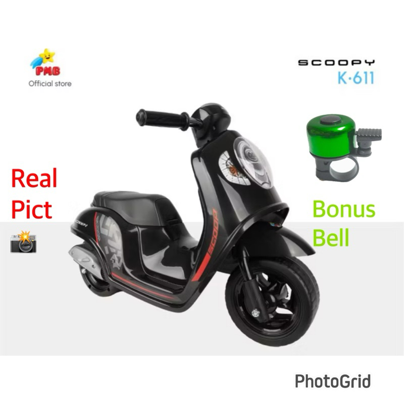 motor dorong anak balance bike keseimbangan pmb k611 HONDA SCOOPY